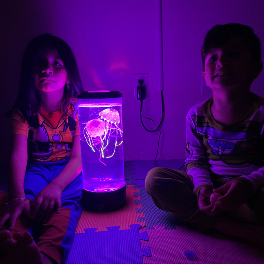 LED Jellyfish Aquarium Lamp Night Light